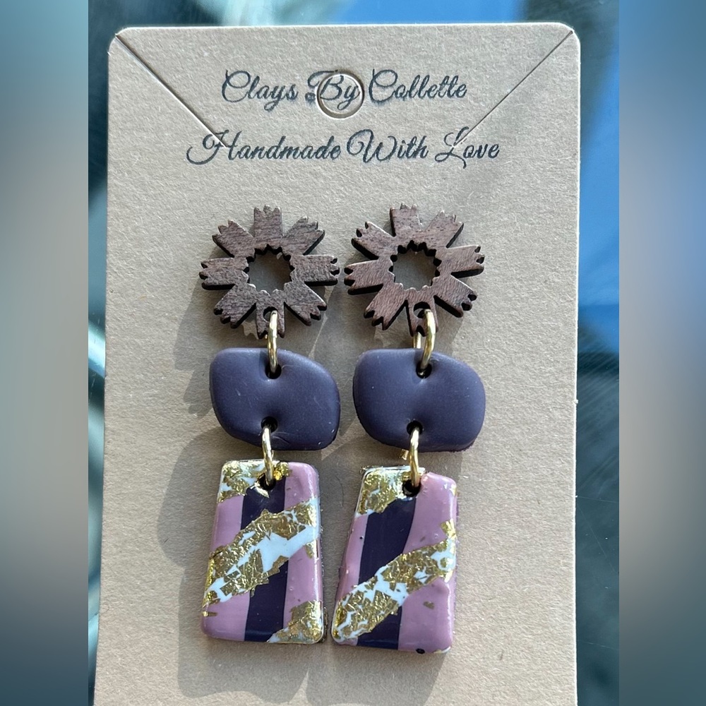 Handmade Polymer Clay Earrings